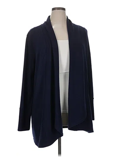Pre-owned New Directions Cardigan Sweater In Blue