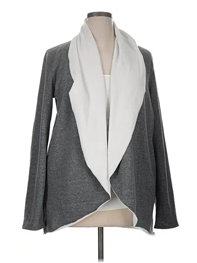 Pre-owned New Directions Cardigan Sweater In Gray