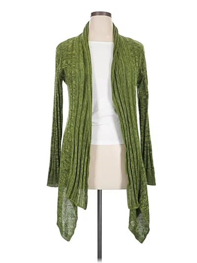 Pre-owned New Directions Cardigan Sweater In Green