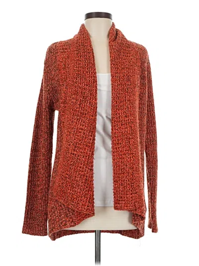 Pre-owned New Directions Cardigan Sweater In Orange