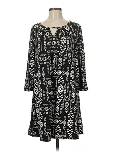 Pre-owned New Directions Casual Dress In Black