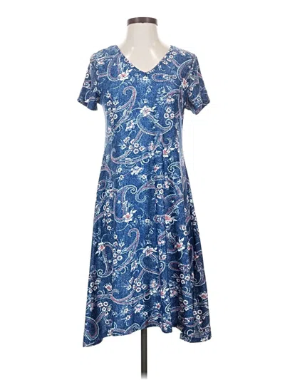Pre-owned New Directions Casual Dress In Blue