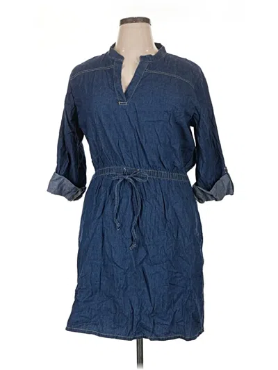 Pre-owned New Directions Casual Dress In Blue
