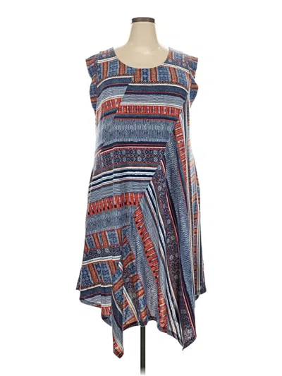 Pre-owned New Directions Casual Dress In Blue