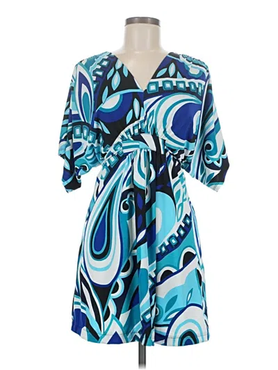 Pre-owned New Directions Casual Dress In Blue