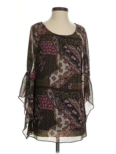 Pre-owned New Directions Casual Dress In Brown