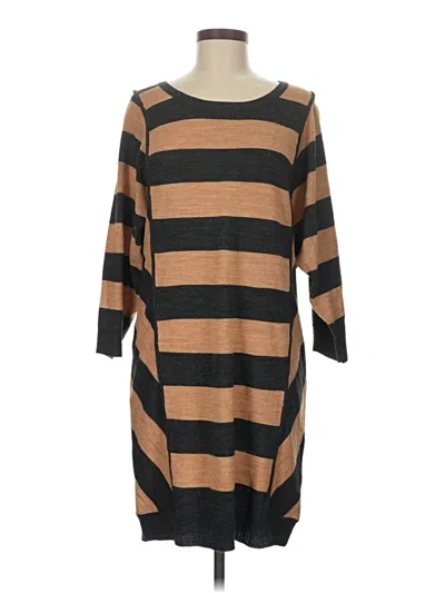 Pre-owned New Directions Casual Dress In Brown