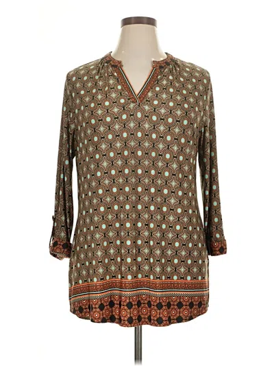 Pre-owned New Directions Casual Dress In Brown