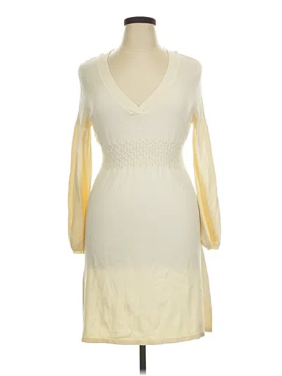 Pre-owned New Directions Casual Dress In Ivory