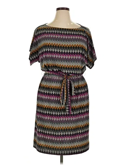 Pre-owned New Directions Casual Dress In Purple
