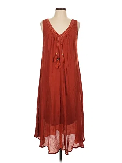 Pre-owned New Directions Casual Dress In Red