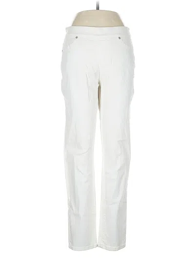 Pre-owned New Directions Casual Pants In White