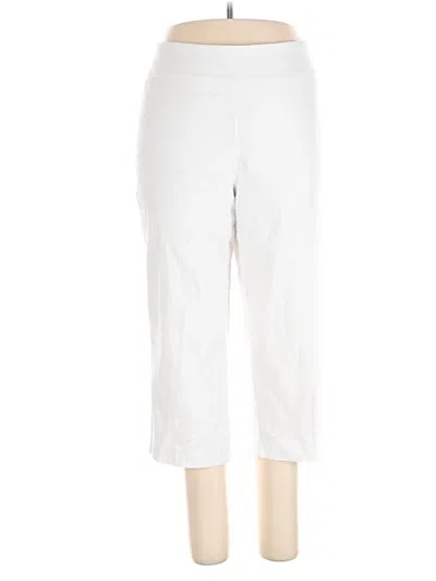 Pre-owned New Directions Casual Pants In White