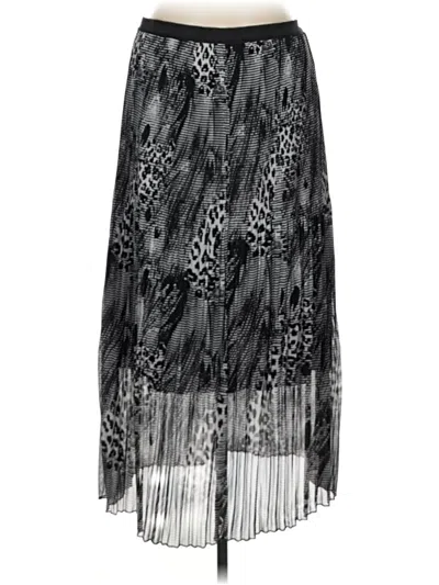 Pre-owned New Directions Casual Skirt In Silver