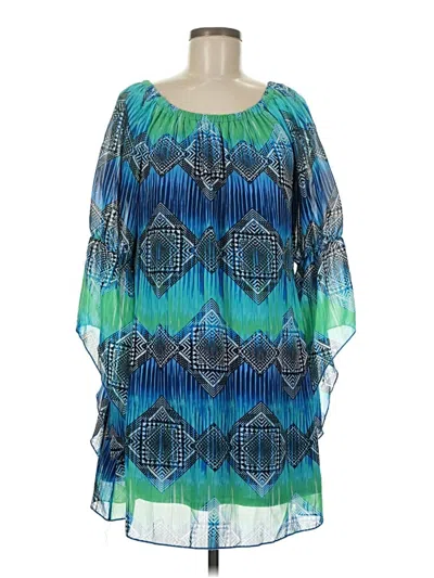 Pre-owned New Directions Cocktail Dress In Blue