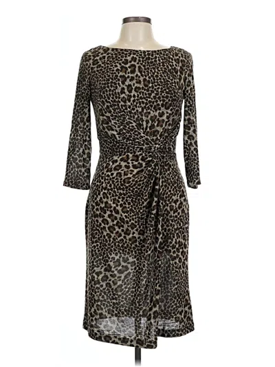 Pre-owned New Directions Cocktail Dress In Brown