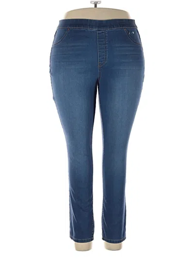 Pre-owned New Directions Jeggings In Blue