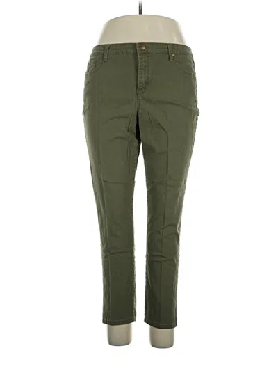 Pre-owned New Directions Jeggings In Green