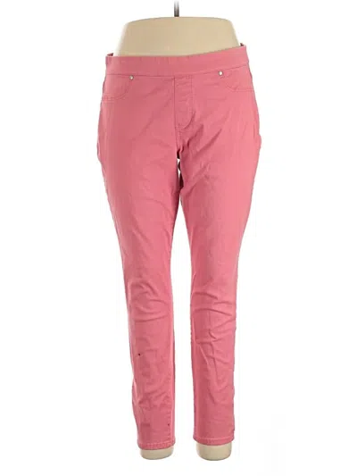 Pre-owned New Directions Jeggings In Pink