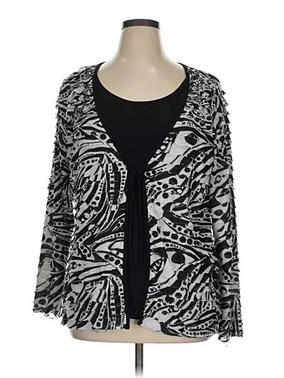 Pre-owned New Directions Kimono In Black