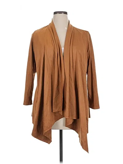 Pre-owned New Directions Kimono In Brown