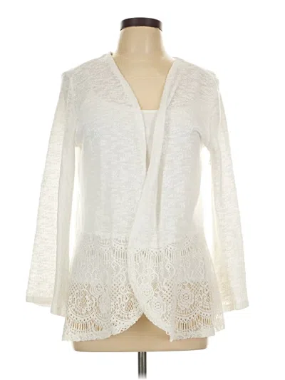 Pre-owned New Directions Kimono In Ivory