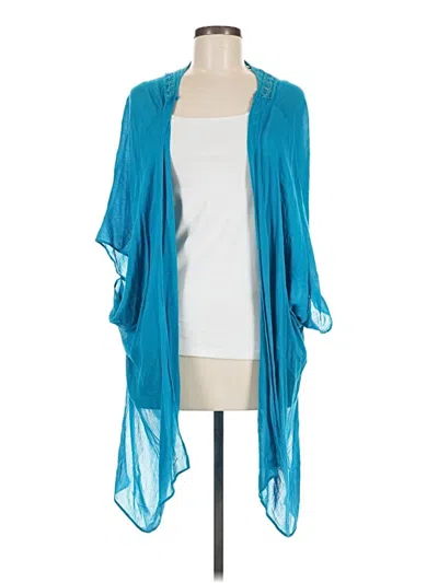 Pre-owned New Directions Kimono In Teal