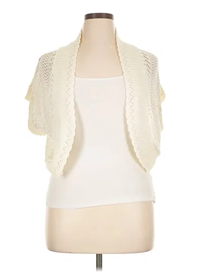 Pre-owned New Directions Kimono In White