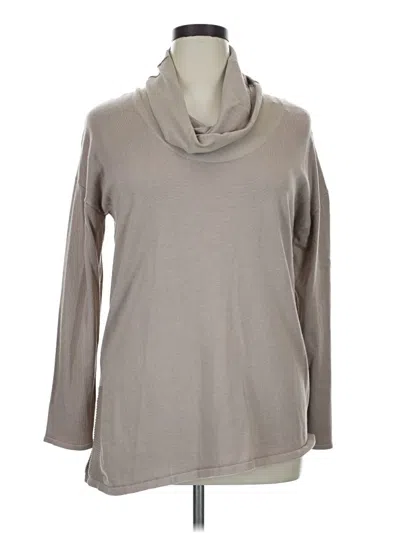 Pre-owned New Directions Long Sleeve Turtleneck In Gray