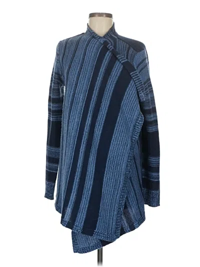 Pre-owned New Directions Poncho In Blue