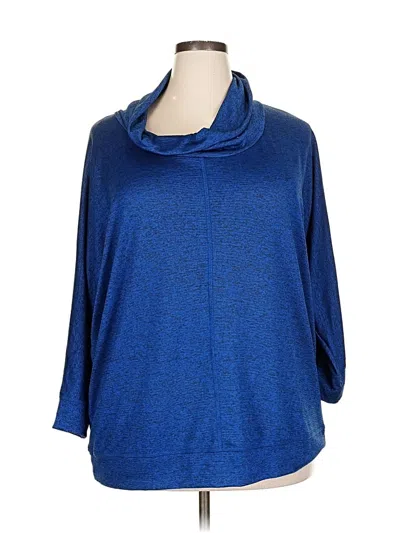 Pre-owned New Directions Pullover Sweater In Blue