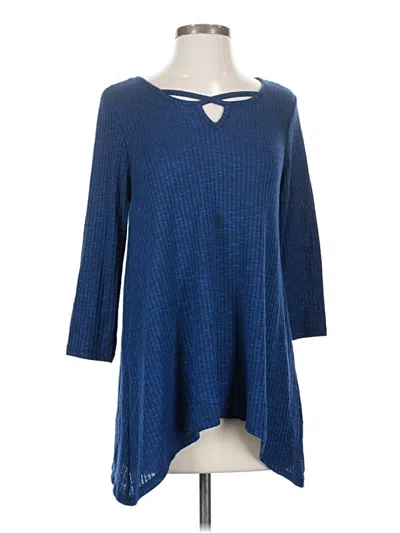 Pre-owned New Directions Pullover Sweater In Blue