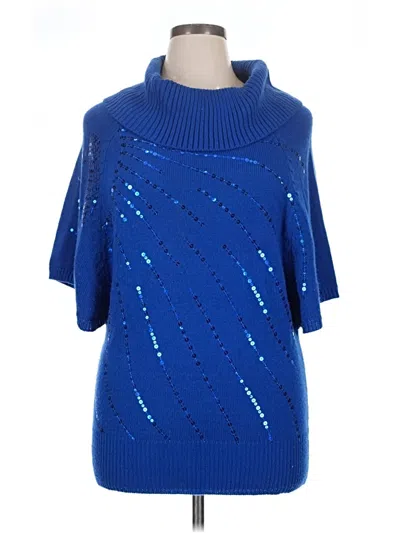 Pre-owned New Directions Pullover Sweater In Blue