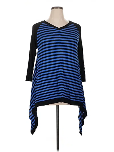 Pre-owned New Directions Pullover Sweater In Blue
