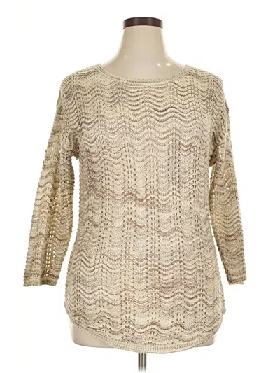 Pre-owned New Directions Pullover Sweater In Brown