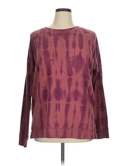 Pre-owned New Directions Pullover Sweater In Burgundy