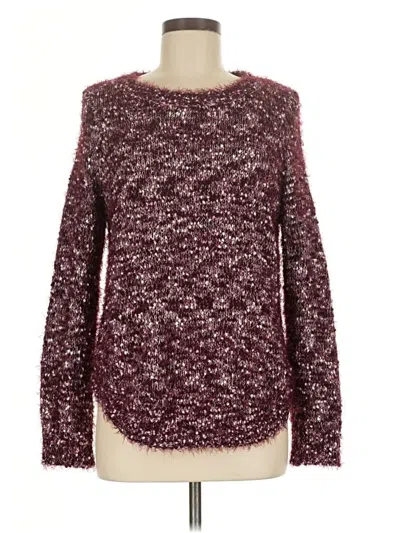 Pre-owned New Directions Pullover Sweater In Burgundy
