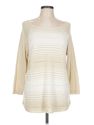 Pre-owned New Directions Pullover Sweater In Ivory