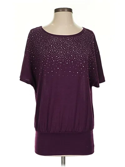 Pre-owned New Directions Pullover Sweater In Purple