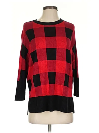 Pre-owned New Directions Pullover Sweater In Red