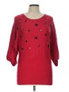 New Directions Pullover Sweater In Red