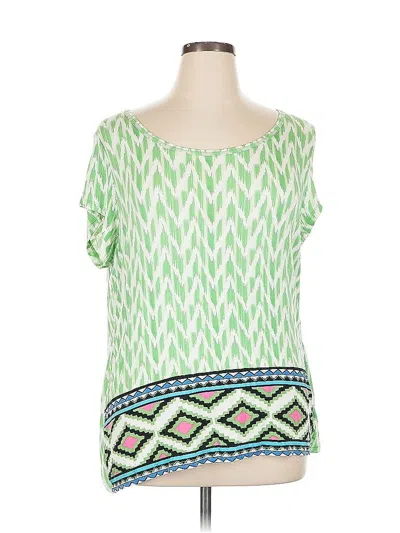 Pre-owned New Directions Short Sleeve T-shirt In Green