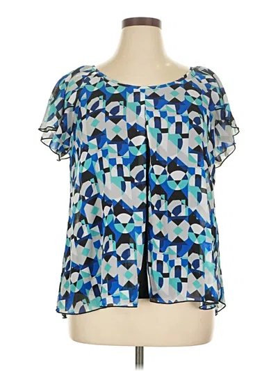 Pre-owned New Directions Short Sleeve T-shirt In Blue