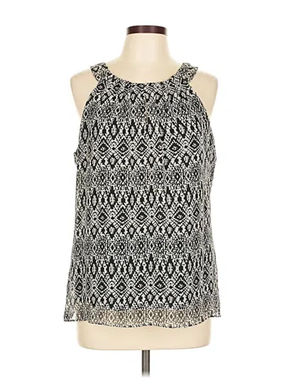 Pre-owned New Directions Sleeveless Blouse In Black