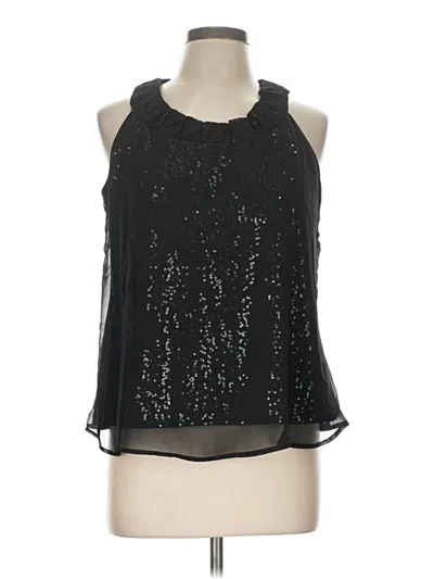 Pre-owned New Directions Sleeveless Blouse In Black