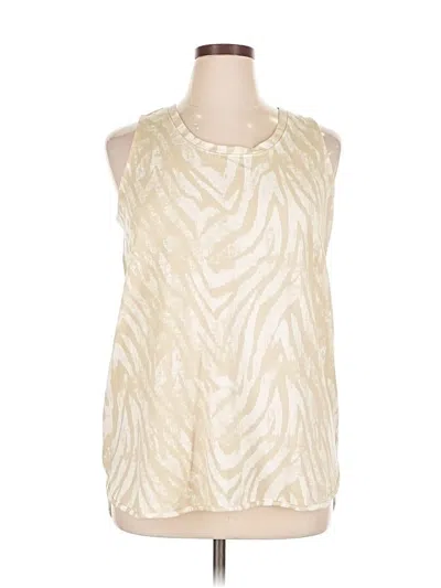 Pre-owned New Directions Sleeveless Blouse In Ivory