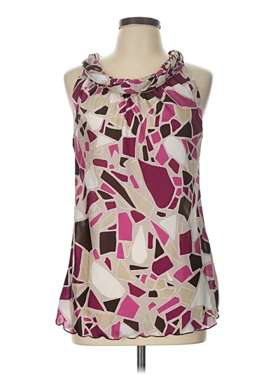 Pre-owned New Directions Sleeveless Blouse In Pink