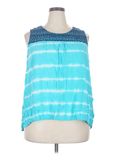 Pre-owned New Directions Sleeveless T-shirt In Blue