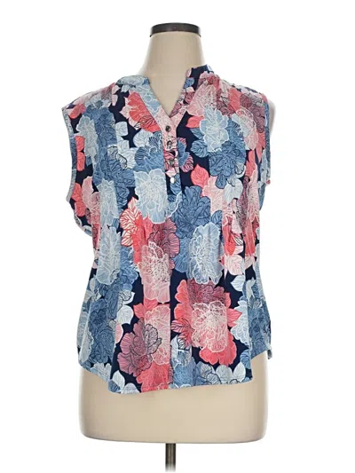 Pre-owned New Directions Sleeveless T-shirt In Blue