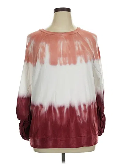 Pre-owned New Directions Sweatshirt In Burgundy